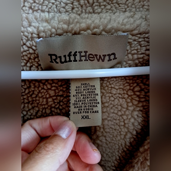 Men's Ruff Hewn Gray Thick Zip-Up Sweater - Picture 5 of 11